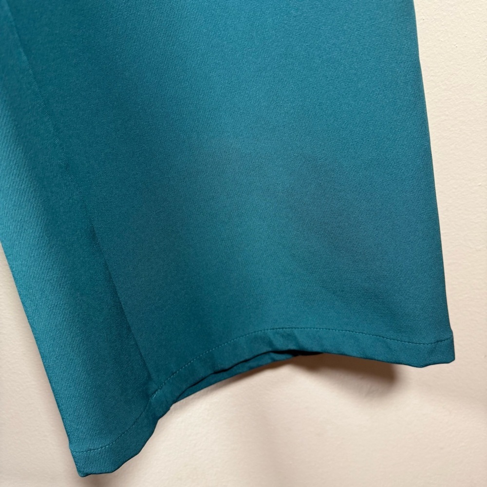 Sincerely Jules Blue (Turquoise) High-Waisted Flared Trousers Business - Picture 3 of 5